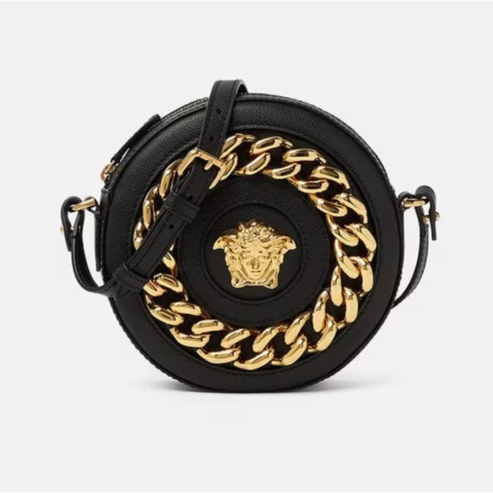 Versace Medusa Camera Bag in black